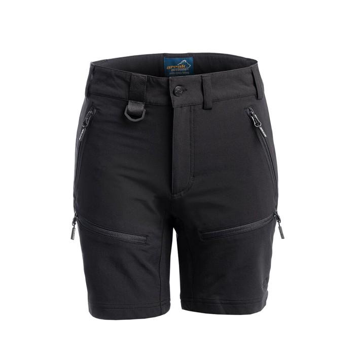 Arrak Motion Stretch Shorts Dam Svart