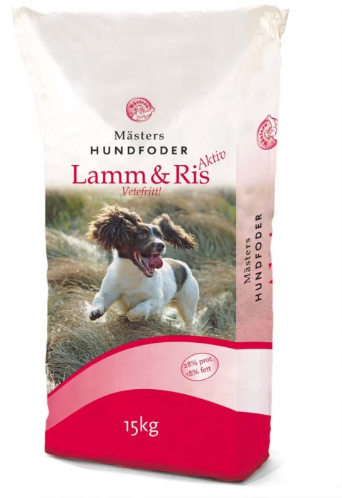 Mästers Lamm & Ris Aktiv 15kg