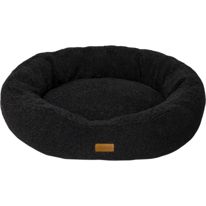 Ozami Hundbädd Teddy Svart 64x58x20cm